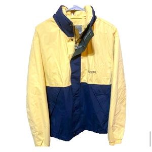 Pacific Trail Outerwear yellow Windbreaker Jacket Coat Size Large